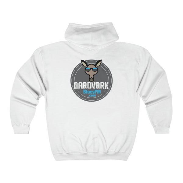 Aardvark Blues FM Unisex Heavy Blend™ Full Zip Hooded Sweatshirt